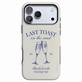 Soft Finish Layer Durable Detail Last Toast | Off-White Coastal Bachelorette Case