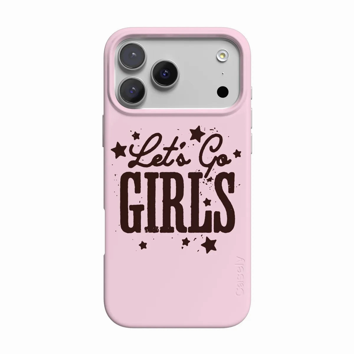Let's Go Girls | Pink Rodeo Bachelorette Case Smooth Edge Design