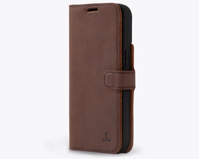 Apple iPhone 15 - Vintage Leather Wallet Phone Case Flexible Pattern
