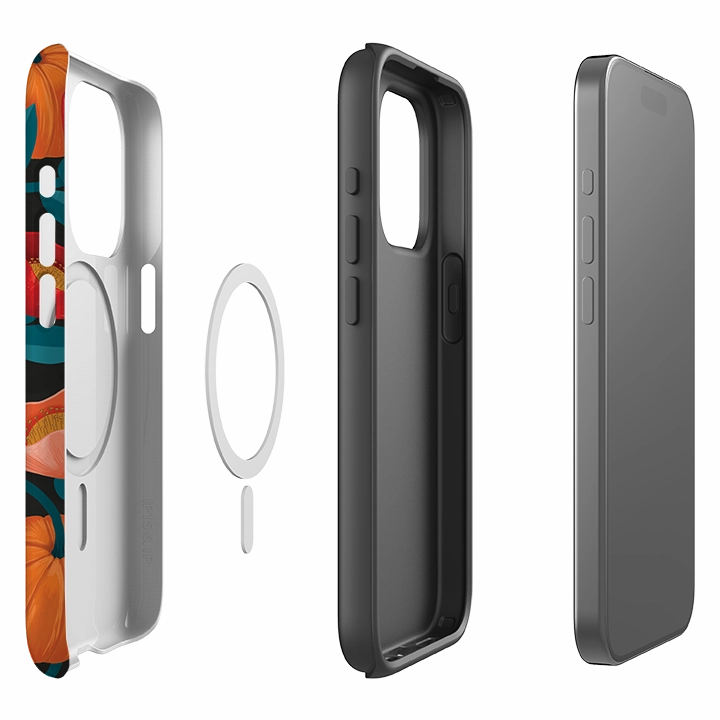 Compact Texture iPhone MagSafe Tough Case -  Autumn I By Nina Pace