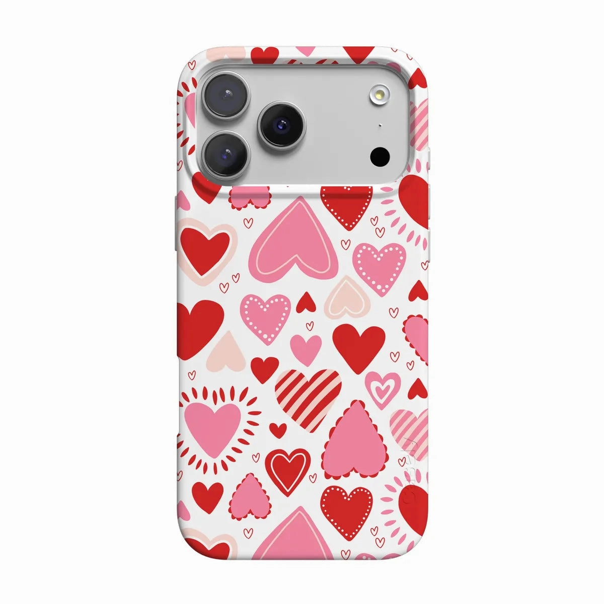 Love Struck | Heart Stickers Case Minimal Surface Layer Daily Carry