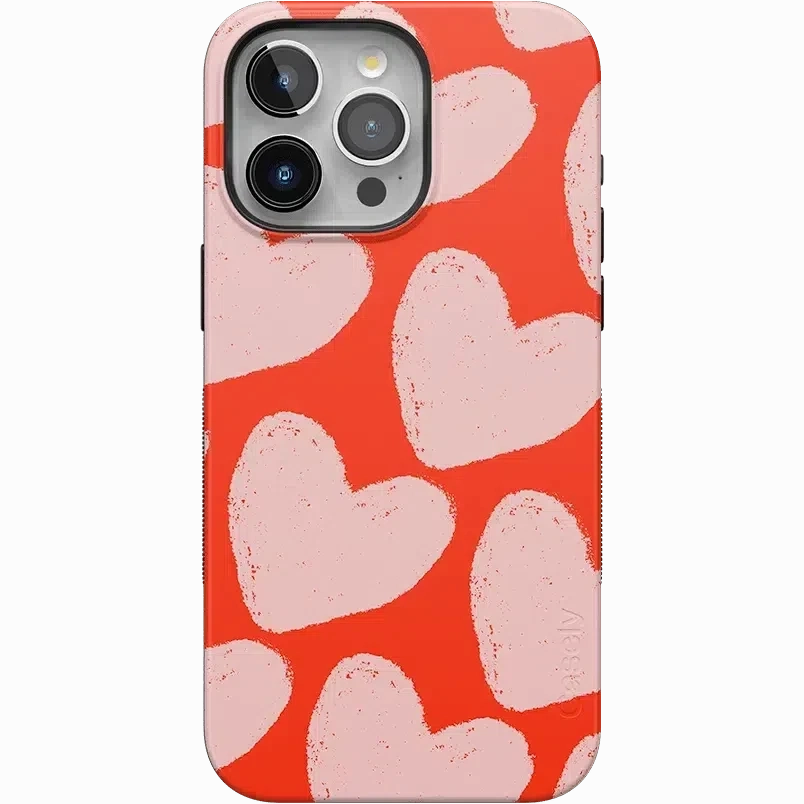 Grip Layer Love You More | Heart Doodle Case