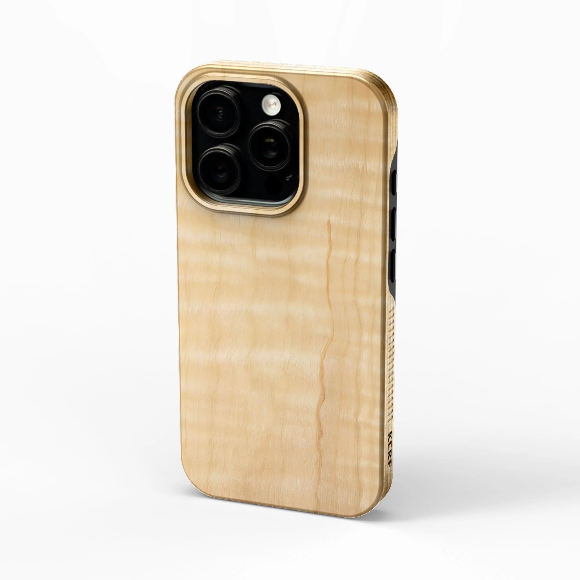 iPhone 15 Pro Solid Wood Case Protective Edge Stylish frame