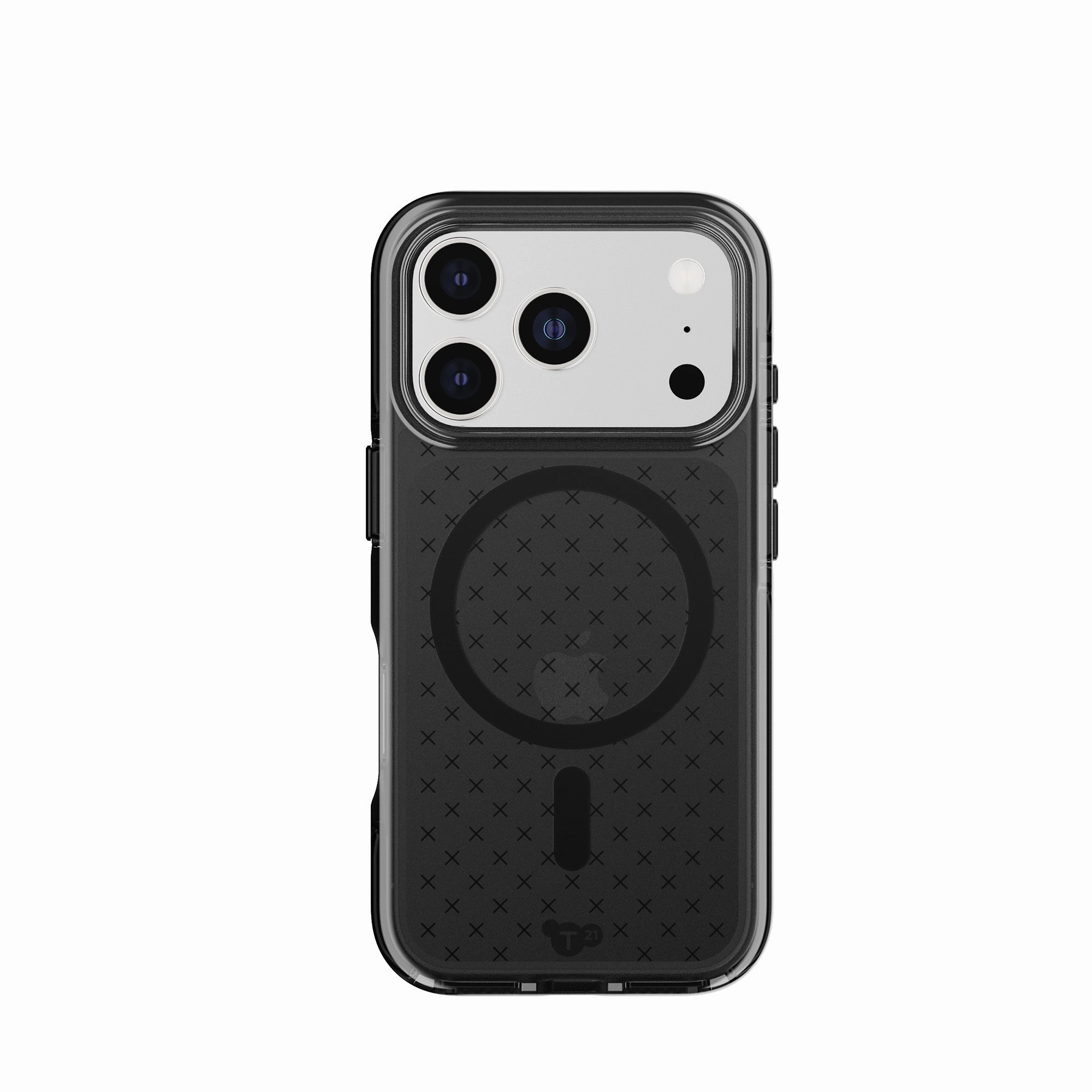 Bold Look Comfort grip design EvoCheck MagSafe - Apple iPhone 17 Pro Case - Smokey/Black