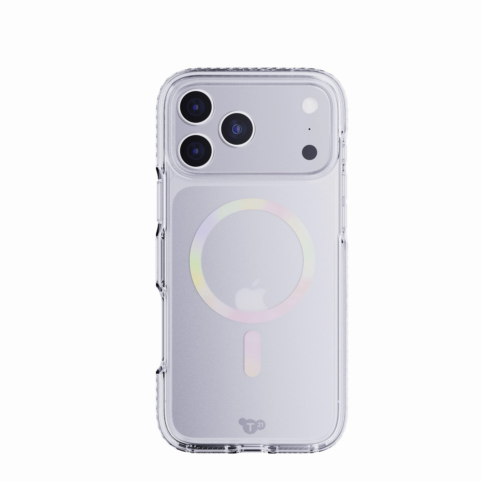 Matte Look Design Ultra light EvoCrystal Iridescent MagSafe - Apple iPhone 17 Pro Max Case - Iridescent