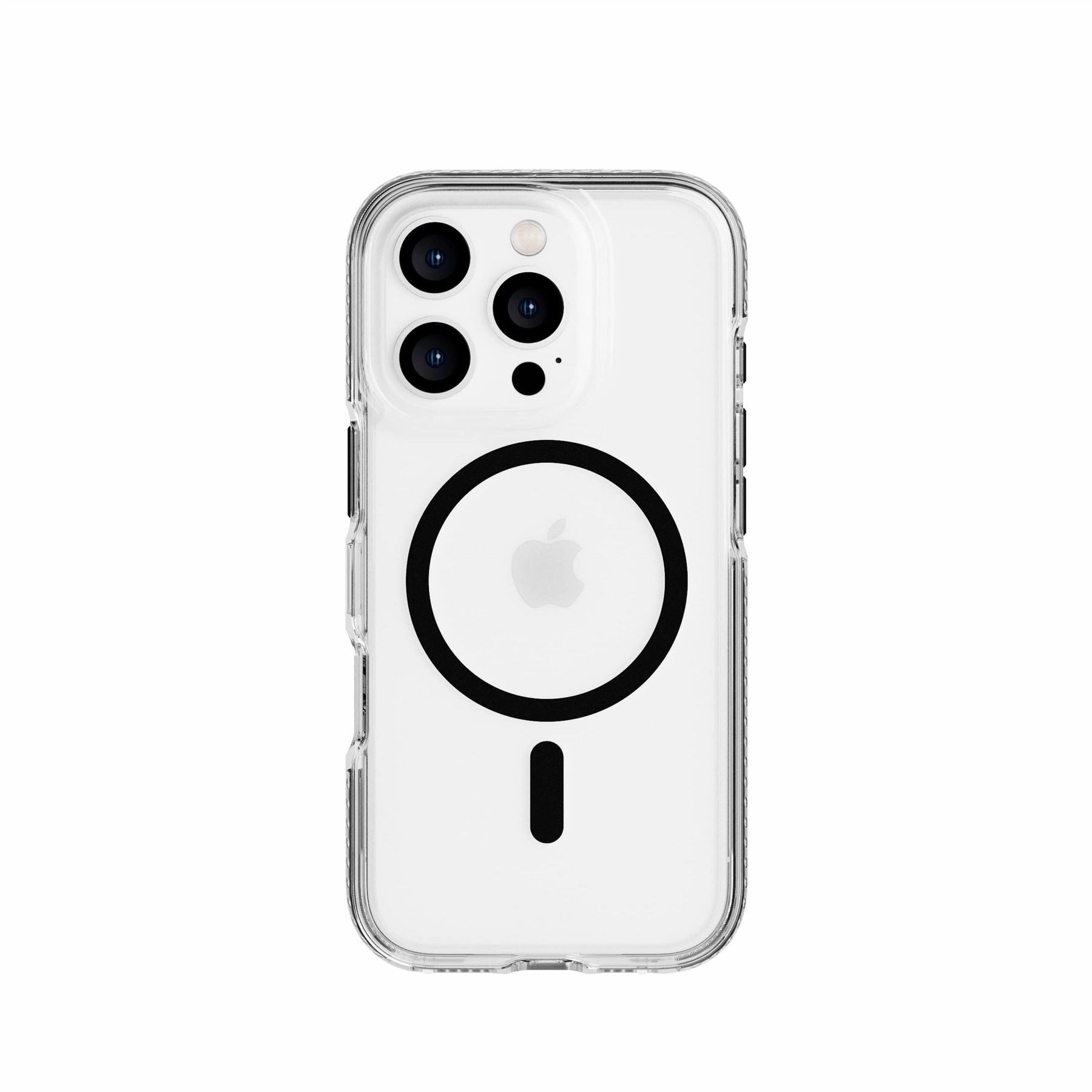 EvoCrystal - Apple iPhone 16 Pro Case MagSafe Compatible - Black Shock shield