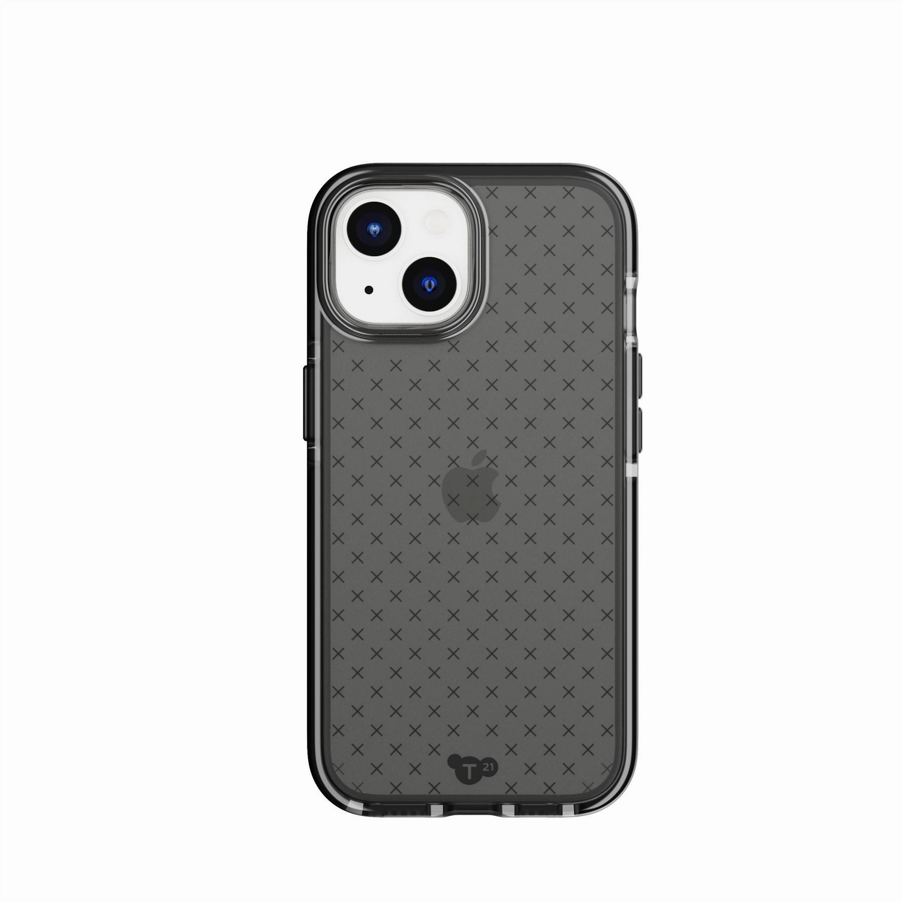 EvoCheck - Apple iPhone 16e/15 Case - Smokey/Black Edge Protection