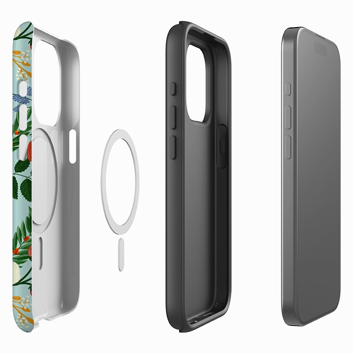 Matte Layer iPhone MagSafe Tough Case - Floral III By Abby Jacobs
