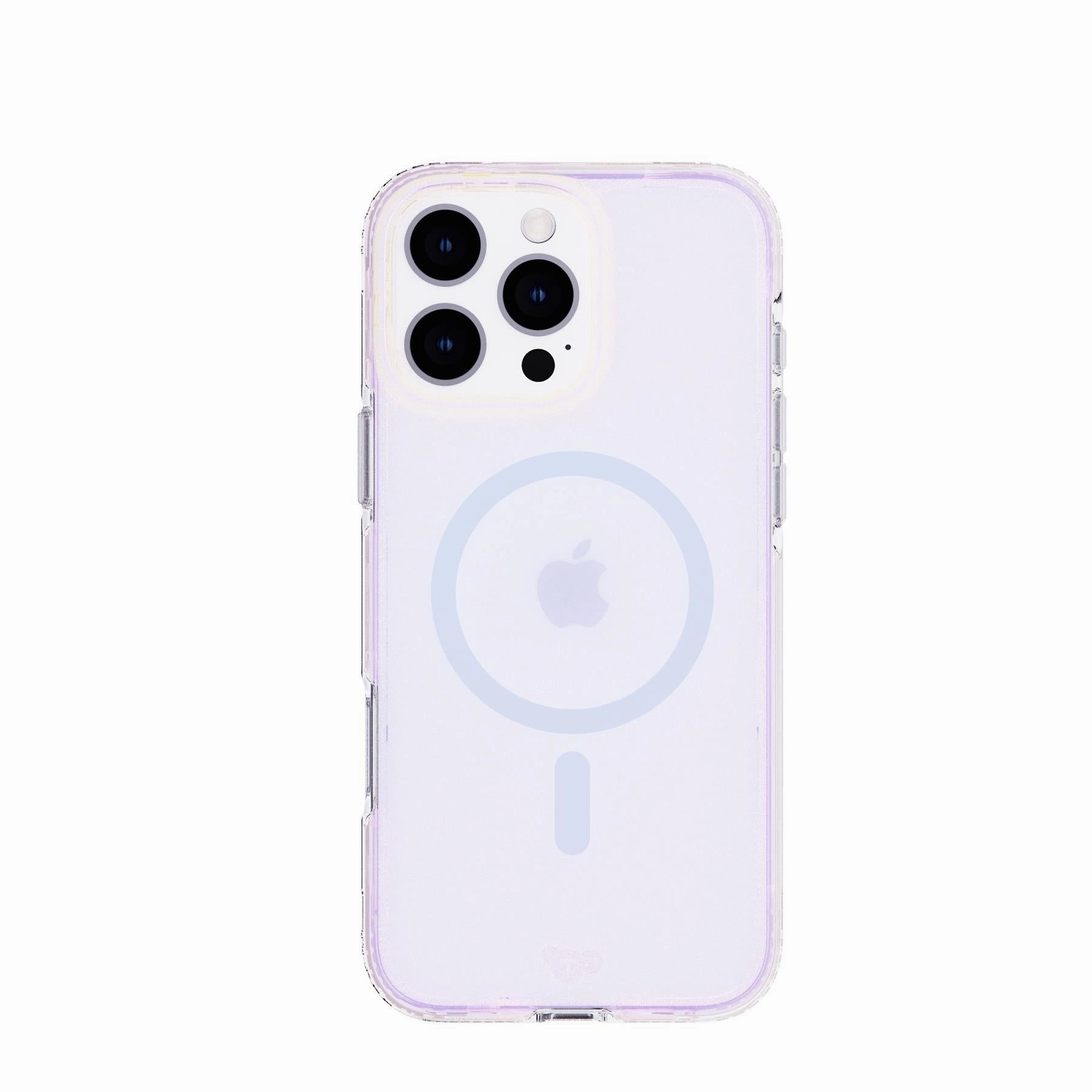 EvoArt - Apple iPhone 16 Pro Max Case MagSafe Compatible - Holographic Soft edges Minimal Detail Texture
