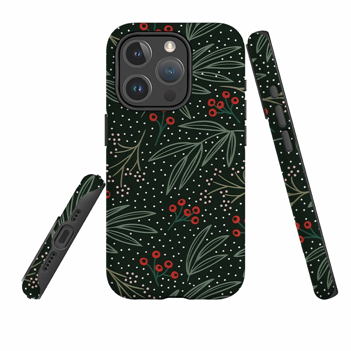 iPhone MagSafe Tough Case - Evergreen Hybrid Texture Design