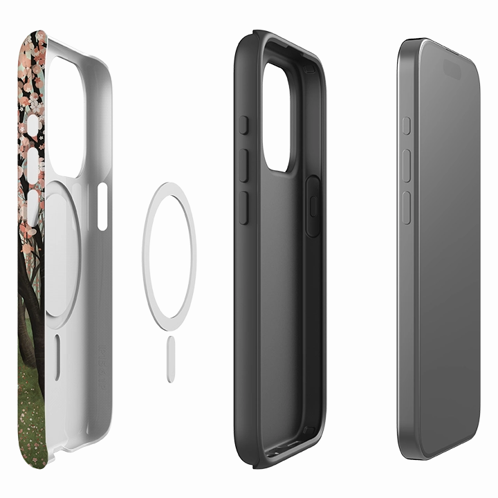 Vivid Detail Texture iPhone MagSafe Tough Case - Spring By Maja Lindberg