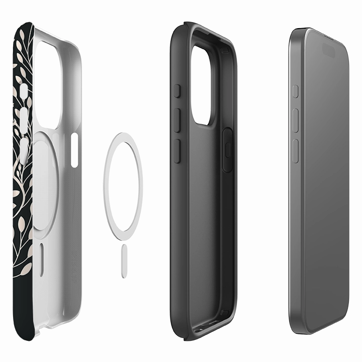 Flexible Build Form iPhone MagSafe Tough Case -  Tree Of Life By Nina Pace