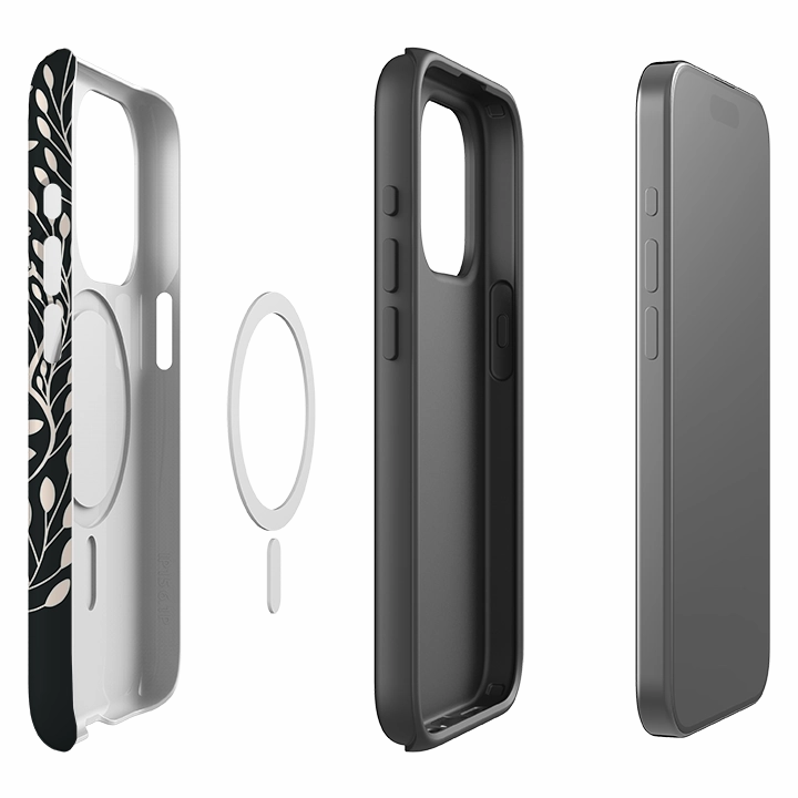 iPhone MagSafe Tough Case -  Tree Of Life By Nina Pace Stylish Finish Texture Color Finish