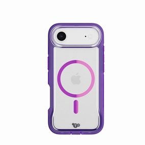 Rugged Build Modern Pattern Style EvoPro MagSafe - Apple iPhone Air Case - Kindred Purple/Cyber Pink