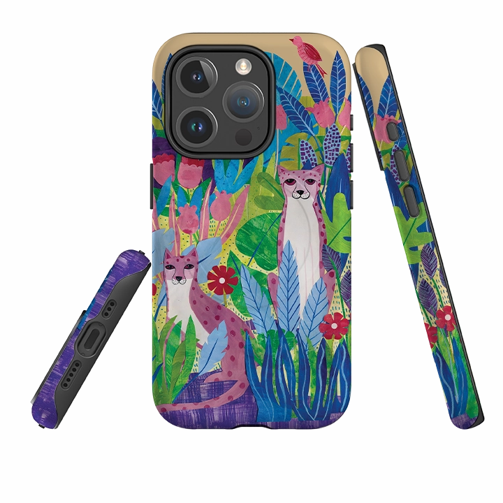iPhone MagSafe Tough Case - Jungle By Tracey English Comfort Build