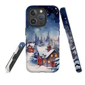 iPhone MagSafe Tough Case -  Cosy Evening Light Structure Comfort Grip