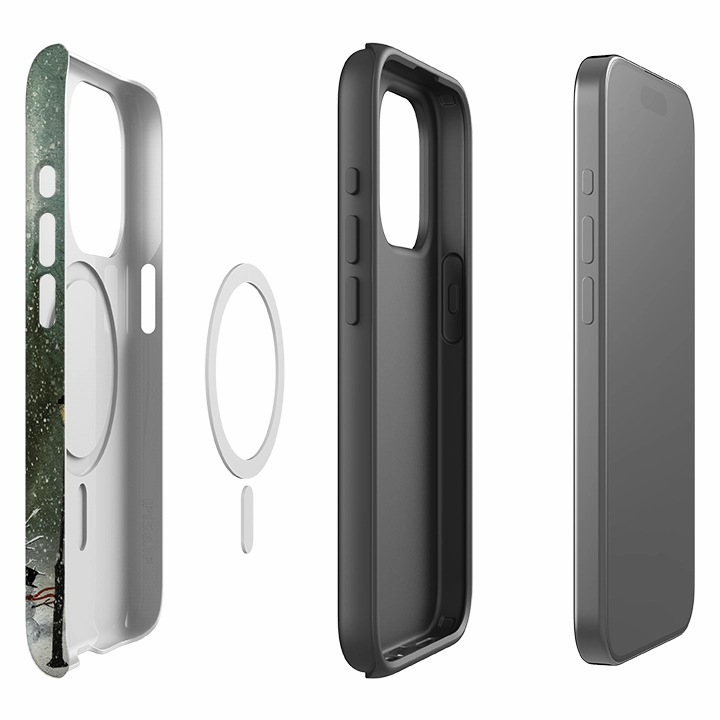 Creative Design Protective Form iPhone MagSafe Tough Case -  Night Before Christmas By Maja Lindberg