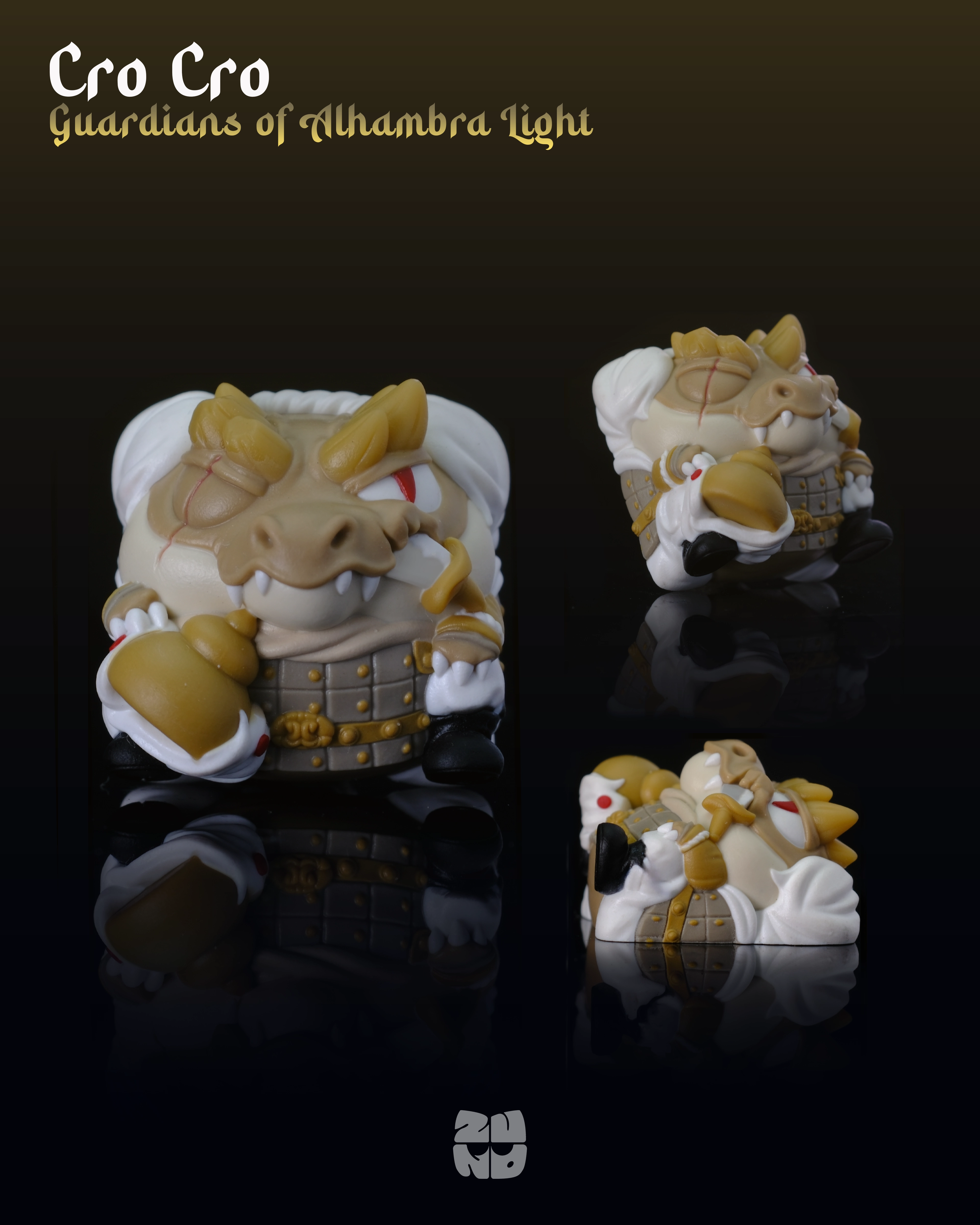 Chroma RGB Sync Mechanical Keyboard Gaming Desk [GB] Toro and Friends Artisans - Guardians of Alhambra