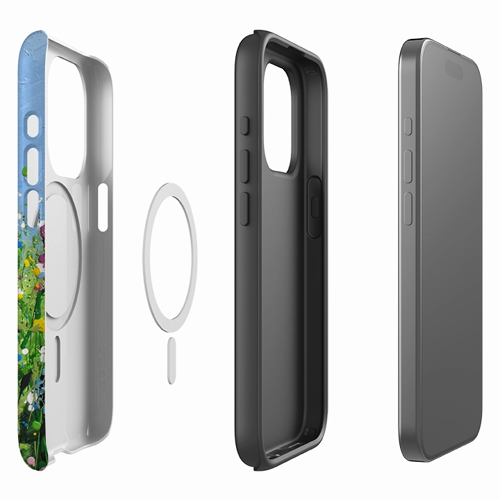 Flexible Edge iPhone MagSafe Tough Case - Joy Filled Spring By Linda Calvert Jacobson