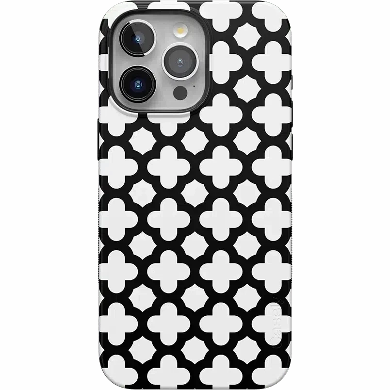 Lattice Tile | High Contrast Design Case Matte Surface Comfort touch