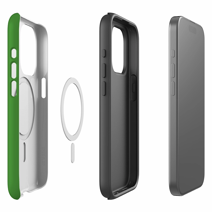 Grip Safe iPhone MagSafe Tough Case -  Delhi Green