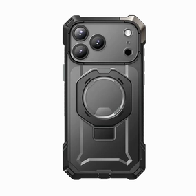 Non slip grip UB GRIP Series iPhone 17 Pro Max MagSafe Camera Control Button Phone Case - Black