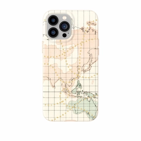 Minimal Grip EvoArt - Apple iPhone 13 Pro Max Case - Wonderers Map