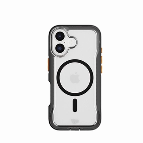 EvoPro MagSafe - Apple iPhone 17 Case - Clear/Black Luxury Texture Design