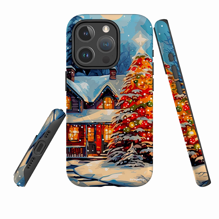 Vibrant Colors iPhone MagSafe Tough Case -  Cold In December