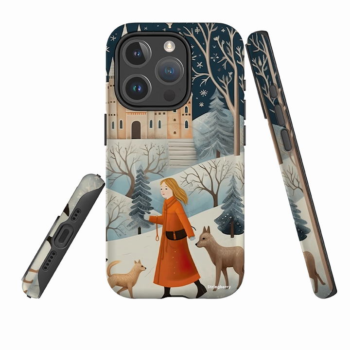 Protective Pattern Texture iPhone MagSafe Tough Case -  A Winter's Tale III