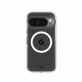 EvoClear - Google Pixel 10 Pro/Pixel 10 Case with Magnets - Clear Luxury Look