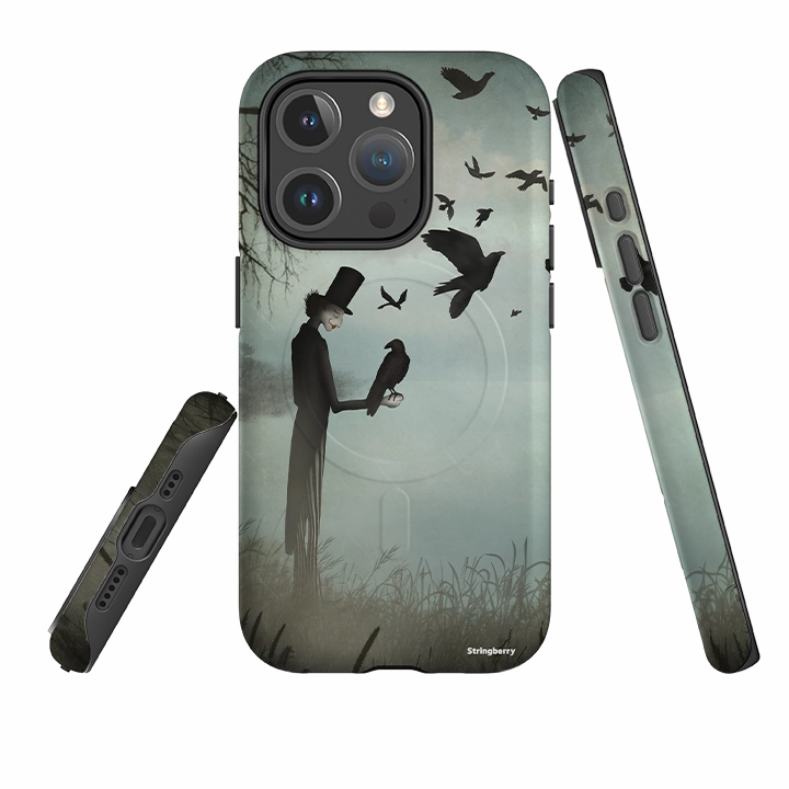 Matte Pattern Design Premium Form iPhone MagSafe Tough Case - The Magician By Maja Lindberg