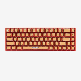 CELSHADE Basecamp 65  Keyboard - ORANGE 75 Percent Layout