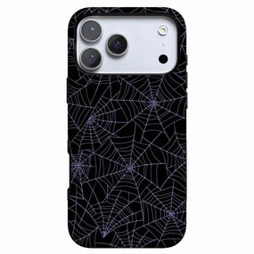Midnight Web | Spider Web Case Soft Edge Texture Water shield