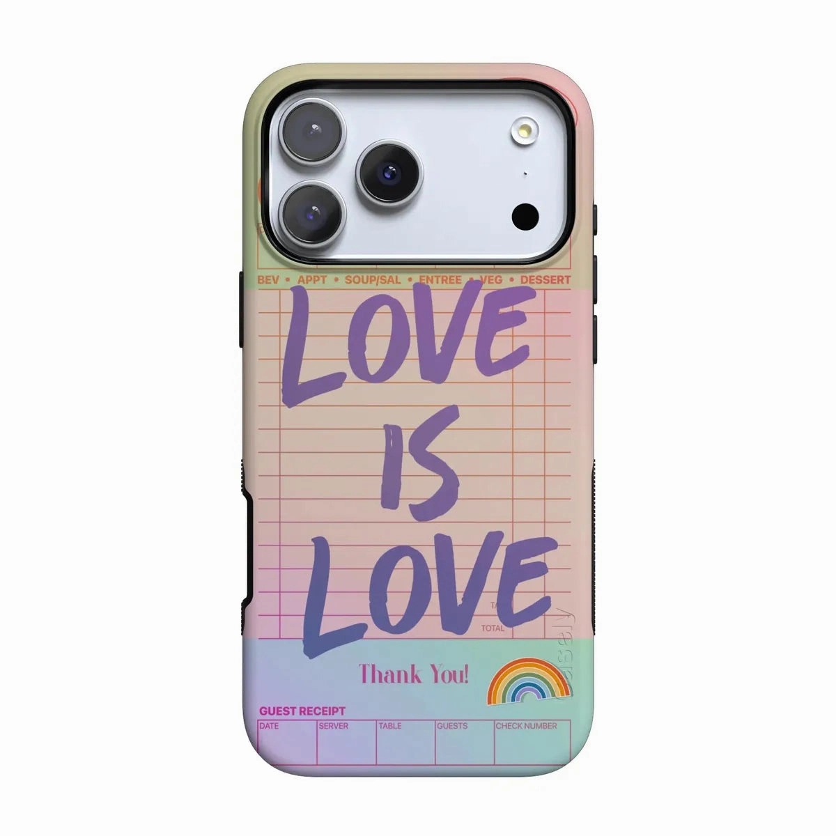 Love is Love | Guest Check Pride Case Smooth Feel