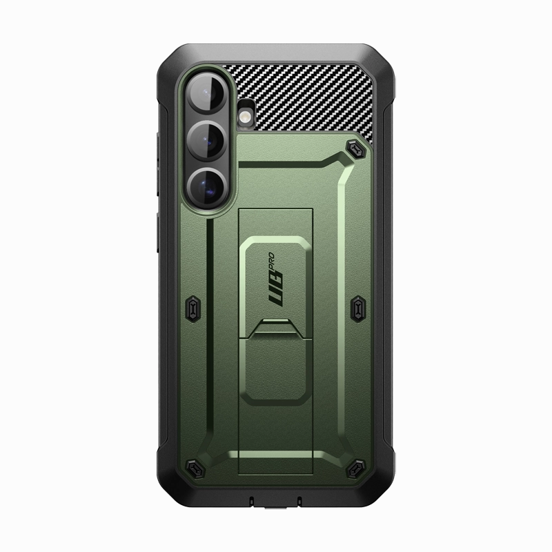 Galaxy S25 Unicorn Beetle PRO Rugged Case-Dark Green Modern feature Scratch Guard