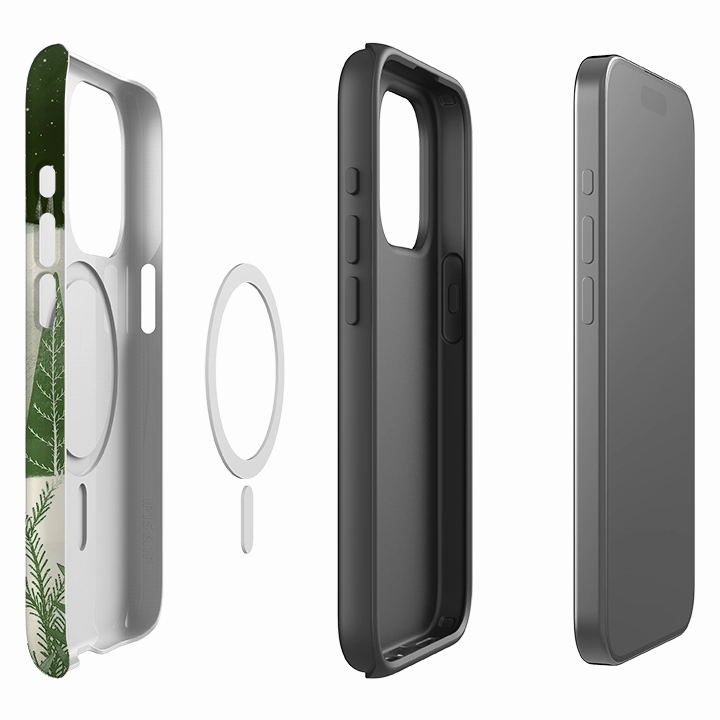 Outdoor Protection iPhone MagSafe Tough Case -  Christmas Night By Maja Lindberg