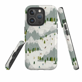 iPhone MagSafe Tough Case - Winter Landscape I By Katherine Quinn Edge Protection