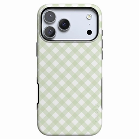 Protective Pattern Texture Mint Lattice | Sunday Best Case