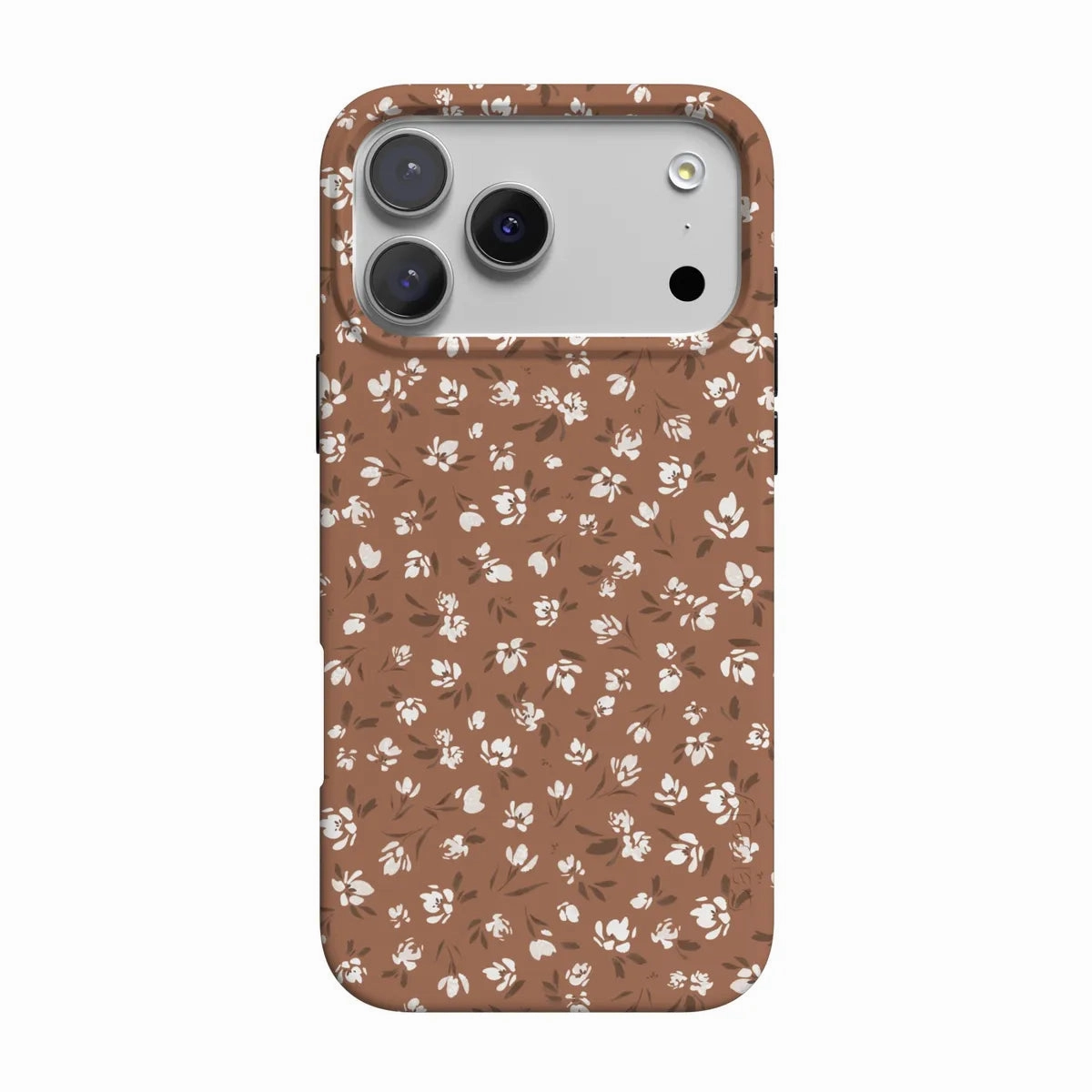 Durable Edge Layer Luxury Appeal Mocha Meadow | Tiny Flowers Case