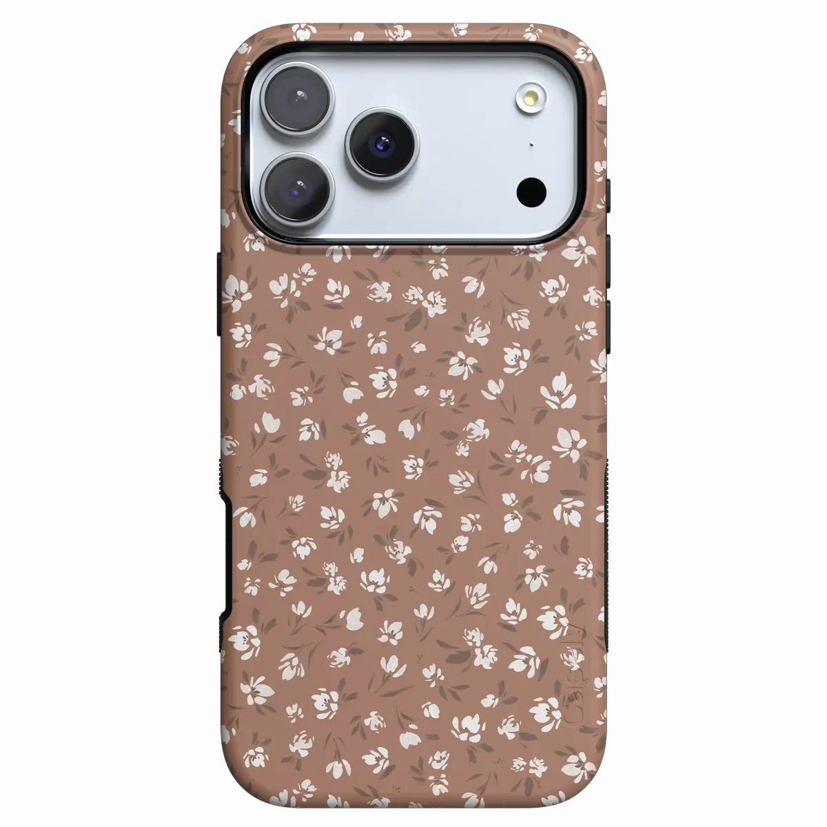 Vivid Pattern Design Comfort touch Mocha Meadow | Tiny Flowers Case