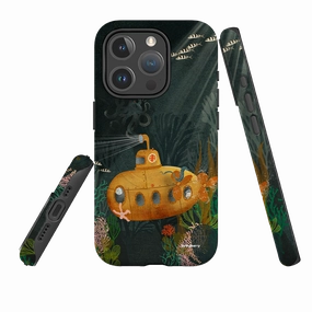 Glossy surface iPhone MagSafe Tough Case - Submarine By Katherine Quinn