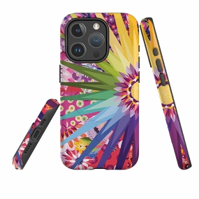 Affordable option iPhone MagSafe Tough Case - Floral Sunshine II By Ali Brookes