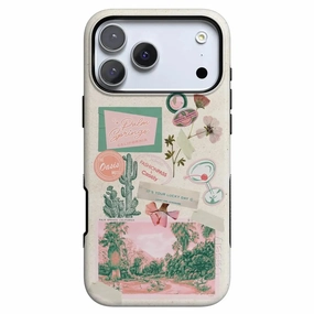 Minimal Shield Texture Vintage Vacay | FashionPass x Casely Case