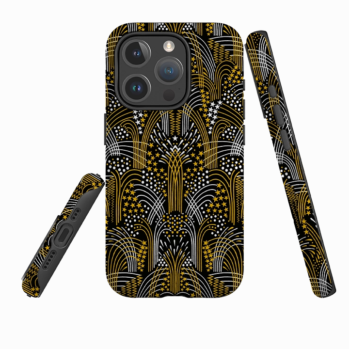 iPhone MagSafe Tough Case - Fireworks By Cressida Bell Flexible Pattern