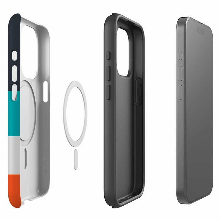 iPhone MagSafe Tough Case - Venice Chroma Matte Design Texture