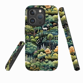 iPhone MagSafe Tough Case -  Black Forest Practical Look Hybrid Touch