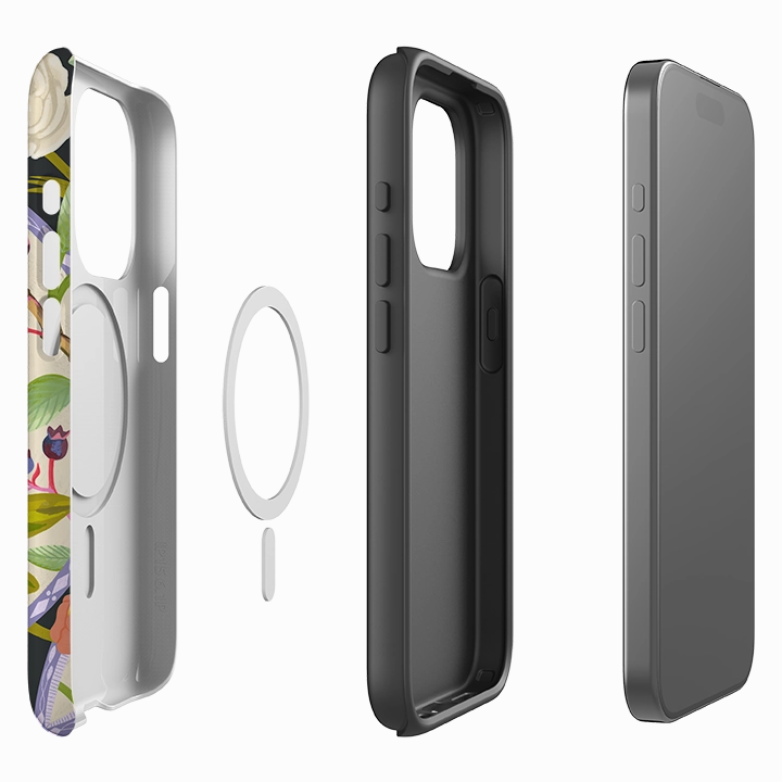 Stylish grip Protective Pattern iPhone MagSafe Tough Case - Abeona By Nina Pace