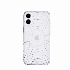 Shock Guard Luxury Finish Texture EvoSparkle - Apple iPhone 16 Plus Case MagSafe Compatible - Ripple