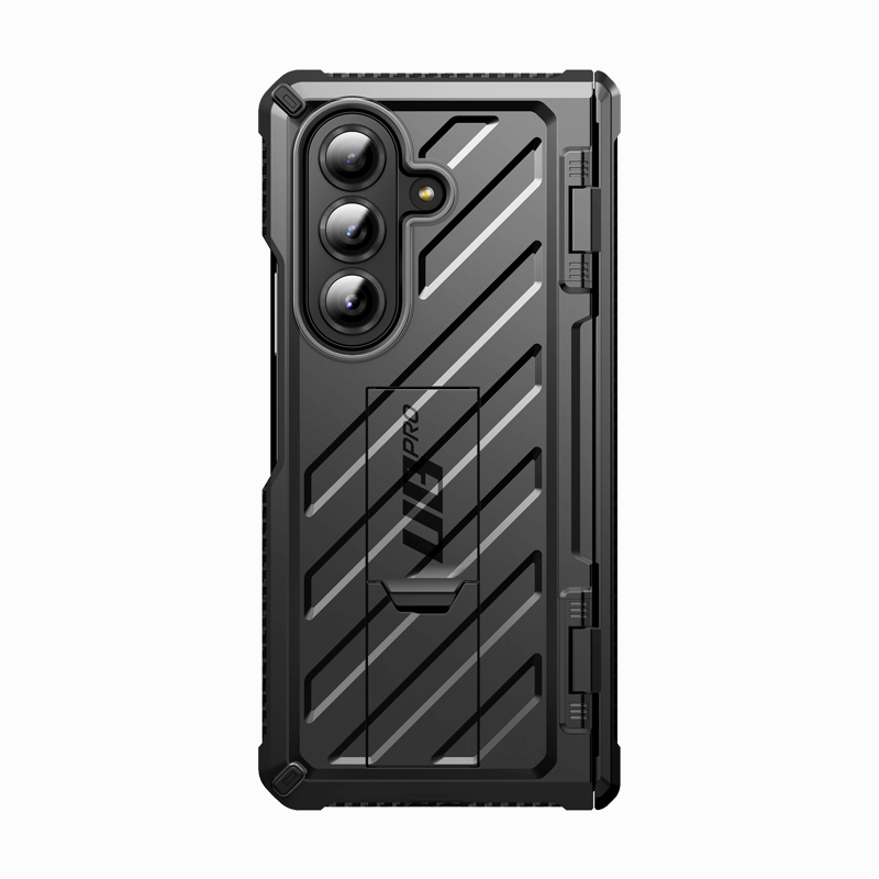 Elegant Shield Galaxy Z Fold7 Unicorn Beetle PRO Rugged Case - Black